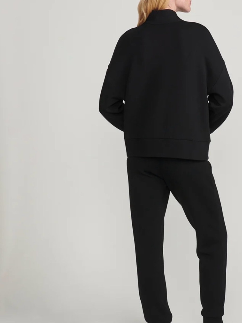 Varley the Slim Cuff Pant Doublesoft 25” Black Track Joggers Like new Sz M